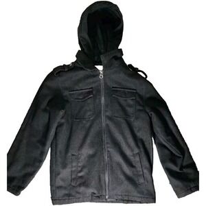 Boy's‎ Calvin Klein Winter Coat Black Size L 14/16
